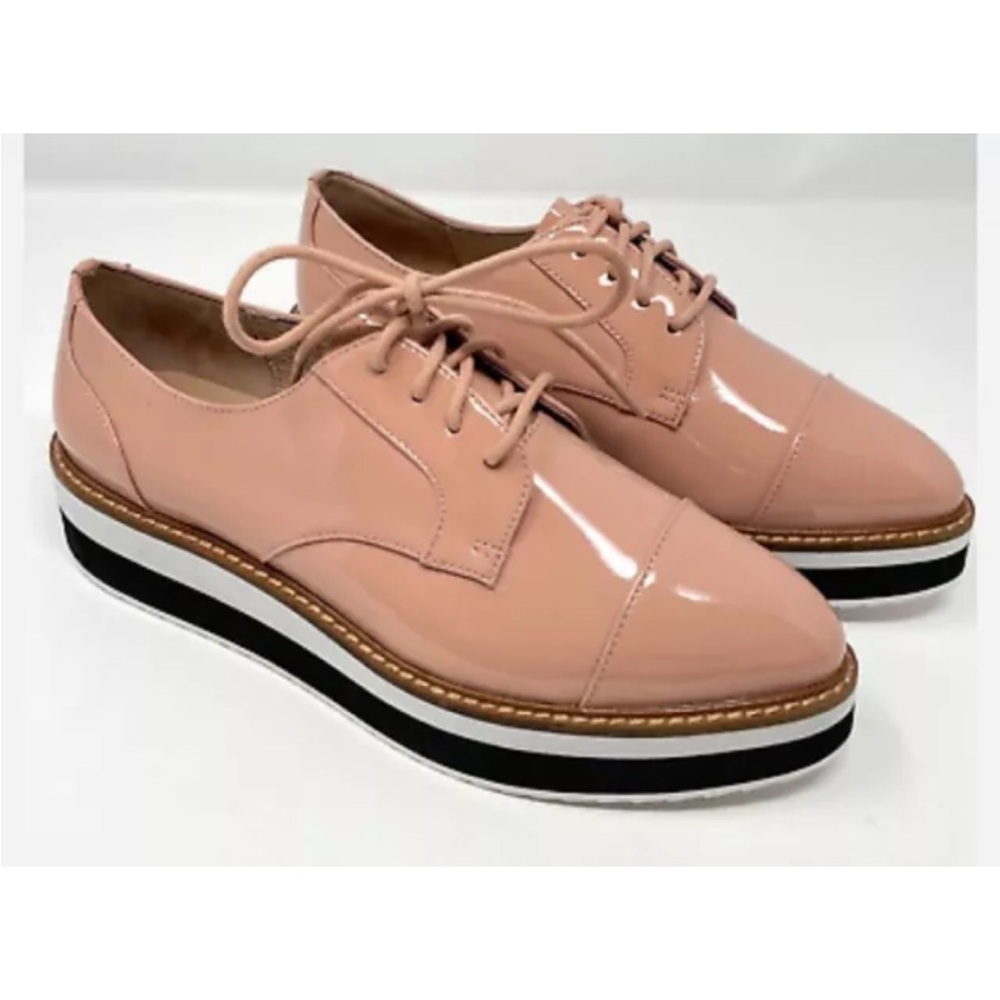 Halogen X Atlantic Pacific Gabriela Oxford platform shoe size 7